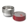 BB-Lunchbox stalowy okrągły 0,65l. Multifunction